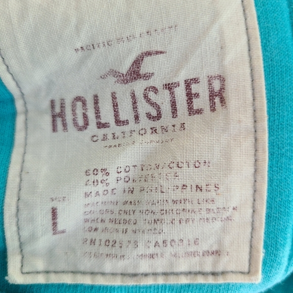 Vintage Hollister Sweatshirt, Robin egg blue, L - Picture 4 of 6